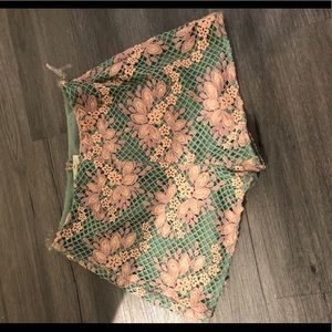 Boutique lace shorts NEW